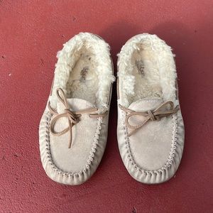 Ugg moccasin light pink kids
